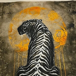 Golden tiger tshirt